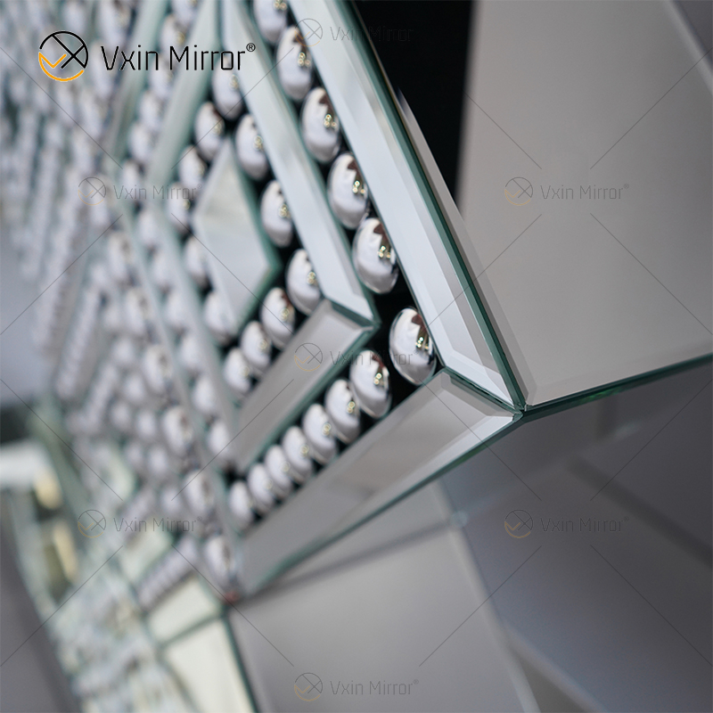 Поставка на заводе Modern WXF-105 Crystal Diamond Glass Console Table Gold Set Мебель для прихожей