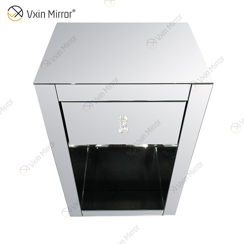 Vxin Mirror Горячая продажа WXR-008 Серебряный домашний декор Зеркальный шкаф с ящиками с собственной личностью