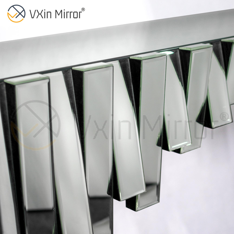 Китайский поставщик Vxin Furniture Modern Silver 3D Elegant Hall Table Console Мебель Роскошное зеркало