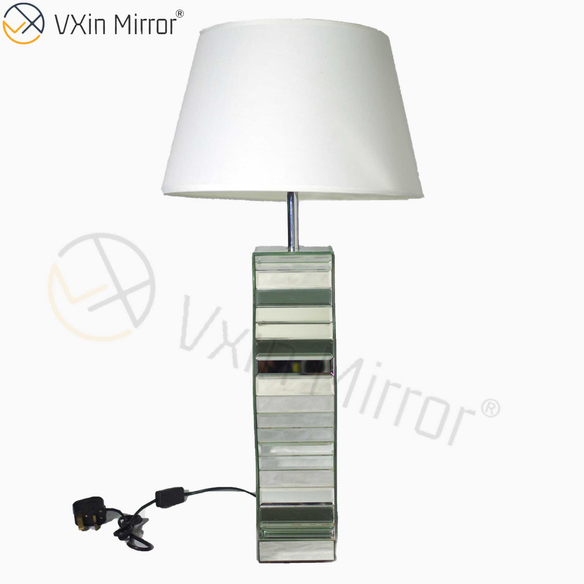Vxin Mirror WXL-003 Moden Серебряная настольная лампа для спальни Зеркальная лампа
