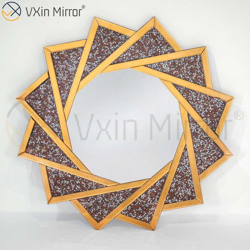 Дешевые Vxin Современная мебель для гостиной Home Decor Crush Diamond Роскошный набор мебели Зеркальный консольный стол