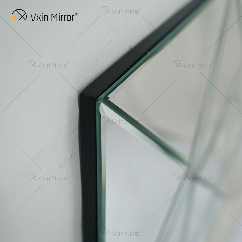 Wall Decora Silver 3D Elegant Square Silver Wall Hanging Mirror Wall Art Home Decor для мебели для гостиной WXM-1151