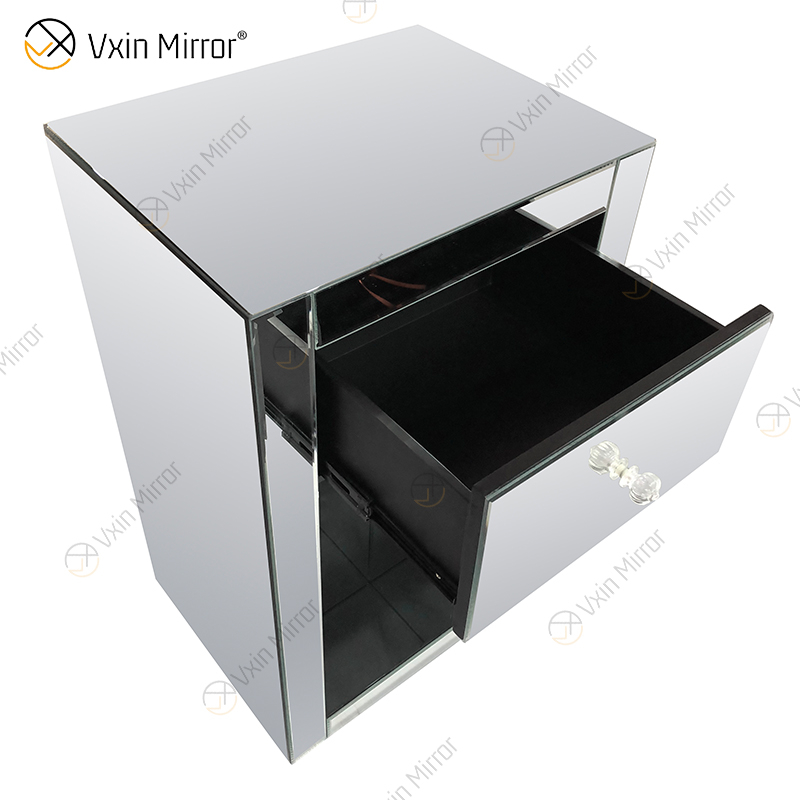Vxin Mirror Горячая продажа WXR-008 Серебряный домашний декор Зеркальный шкаф с ящиками с собственной личностью