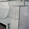 Горячая продажа WXWF-1097 Sparkle Electric LED Дробленый кристалл с хрустальной вставкой Зеркальный камин