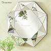 VXin Mirror WXM-1719 Moden Silver Glass 3D Декоративное настенное зеркало Home Decor для гостиной, спальни