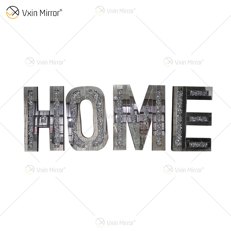 ЛЮБОВЬ И ДОМ Сладкие и милые украшения дома Зеркала Morden Wall Diamond Decor