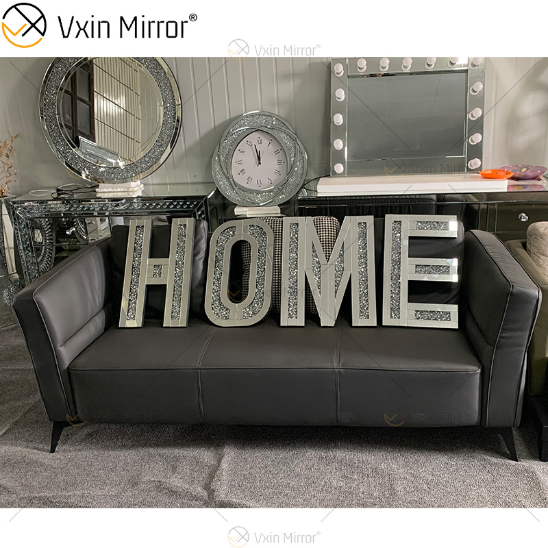ЛЮБОВЬ И ДОМ Сладкие и милые украшения дома Зеркала Morden Wall Diamond Decor