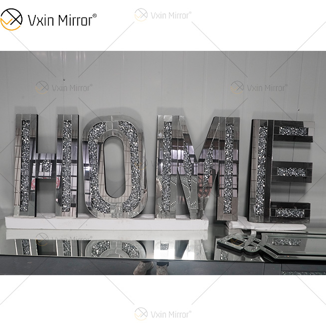 ЛЮБОВЬ И ДОМ Сладкие и милые украшения дома Зеркала Morden Wall Diamond Decor