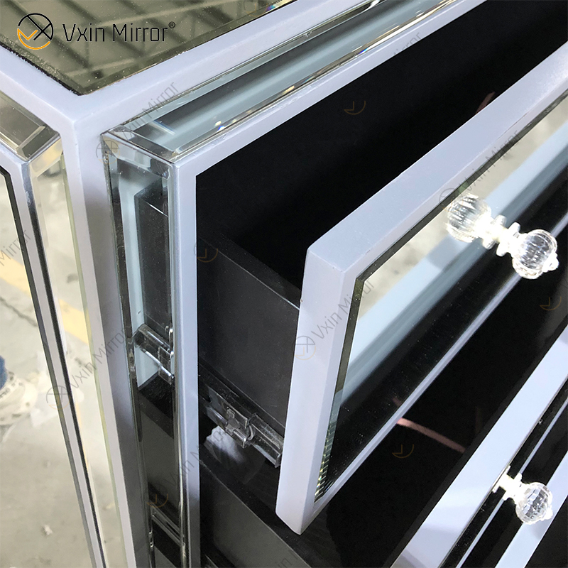Vxin Mirror WXR-006 Серебряный домашний декор Зеркальный шкаф с 5 ящиками