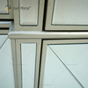 Роскошный WXF-027 Champagne Silver Home Decor Зеркальный шкаф с ящиками Muti
