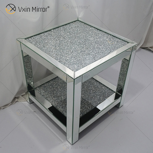 Зеркальная мебель Vxin WXF-117-4 Современный элегантный стол из дробленого бриллианта