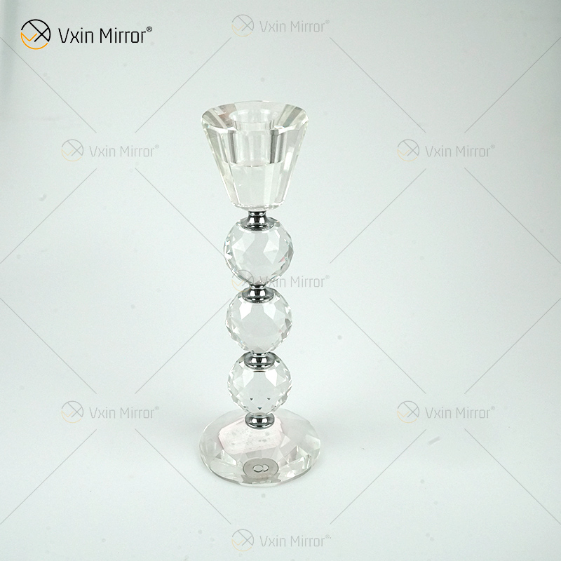 Vxin Mirror Популярный VX-08 Серебряный Элегантный Подсвечник Хрустальный Подсвечник