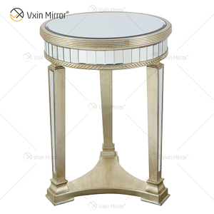 Роскошный столик WXWF-162 Home Decor Crystal Silver Anti Gold Мебель с зеркальным столиком