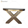 Заводская поставка Vxin Modern Home Decor Luxury Crush Diamond Зеркальный консольный стол с зеркалом