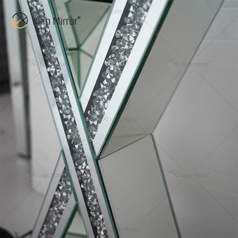 Лидер продаж WXTL-003 зеркальное серебро для спальни ночь роскошные современные декоративные настольные лампы