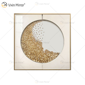 Удивительное качество Vxin WXPA-017 Metal Wall Art Decor Украшения для дома Кусочки Роскошная гостиная в рамке для дома Набор для продажи