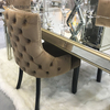 Обеденный стол Facoty Supply Luxury WXF-0309 Pure Gold Frame Самодельный зеркальный обеденный стол