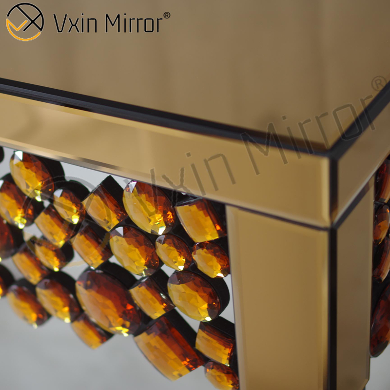 Vxin WXF-049 OEM Factory Китайская фабрика Узкий зеркальный консольный стол с длинными ножками
