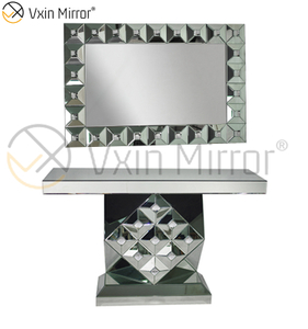 Надежный и дешевый Vxin Mirror Китайская мебель Современный акриловый консольный стол с зеркалом