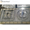 Упаковка высшего качества VX-01 Silver Home Decor Акриловые зеркальные стеклянные банки и бутылки с крышкой
