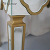 Facoty Supply End Table Luxury WXF-668 Чистое золото Самодельный зеркальный журнальный столик