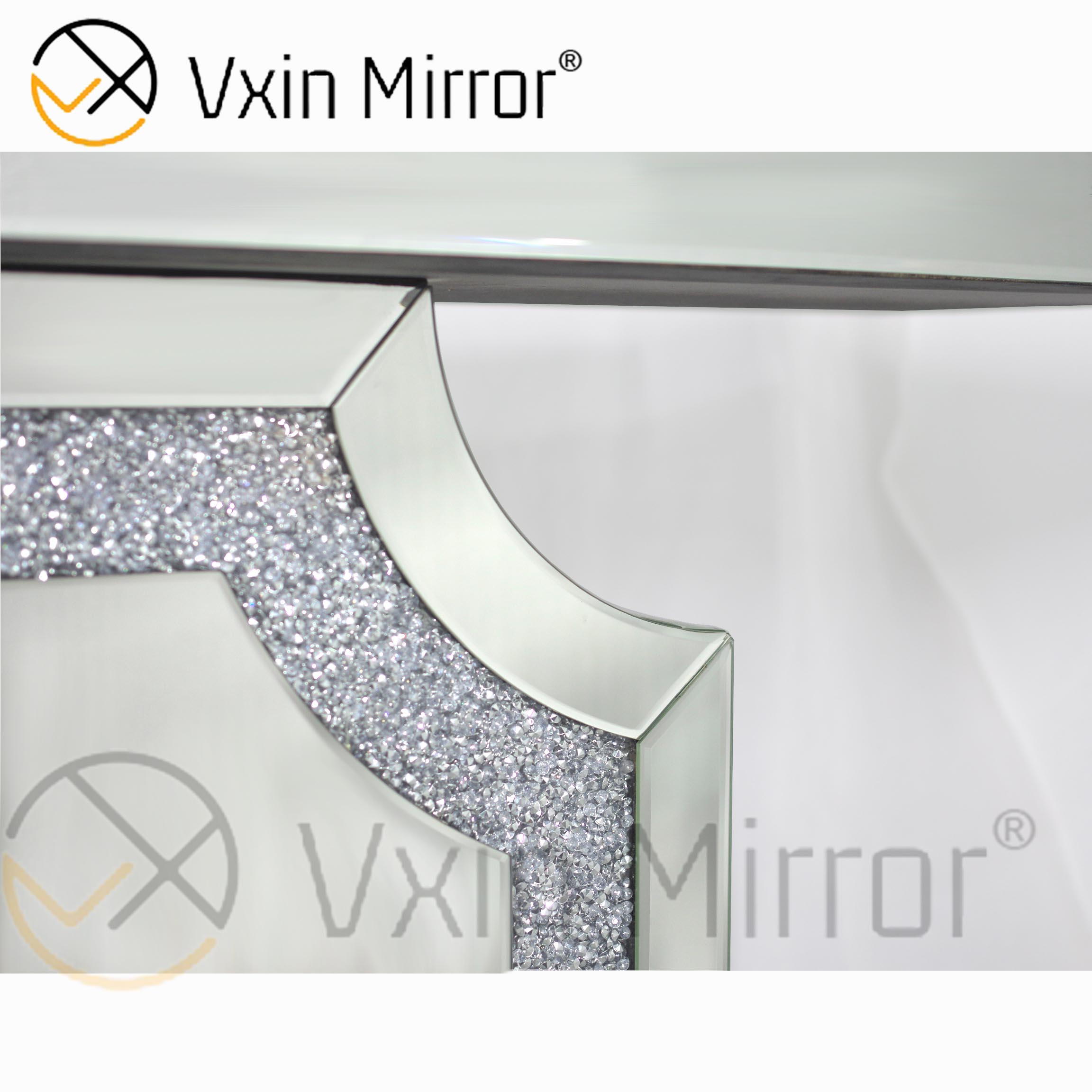 Дешевые WXF-013 Консольный стол в современном стиле 2022 Silver Crystal Diamond Консольные столы