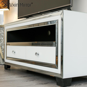 Vxin Mirror WXWF-790 Мебель Современные белые серебряные стеклянные подставки для телевизора