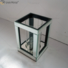 Настраиваемое имя Современный элегантный WXCH-064 Silver Crystal Mirrorr Подсвечник для домашней свадьбы