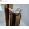 2 цвета современный элегантный WXCH-079 серебряный кристалл Mirrorr подсвечник для дома свадьбы