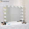 Venetian Dressing Styles VXin WXDL-107 Sparkle Silver Hollywood Mirror Switch Control с 3-цветными лампочками
