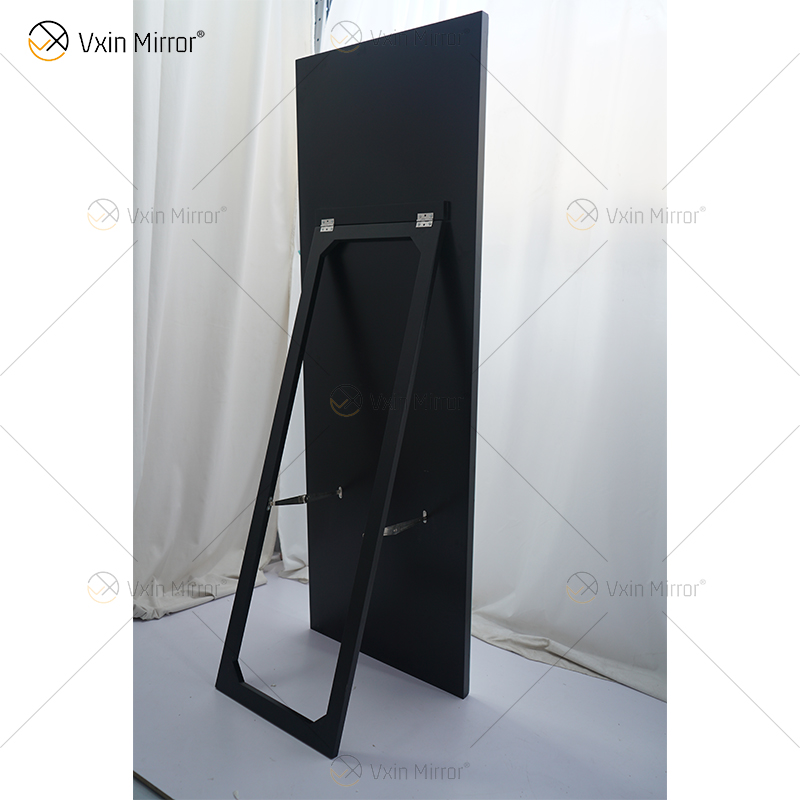 Горячая продажа WXFL-2588 Современное хрустальное восьмиугольное зеркало в полный рост Серебряное напольное зеркало