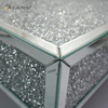 Индивидуальный стол WXF-141 Измельченный бриллиантовый домашний серебряный зеркальный журнальный столик