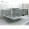 Индивидуальный стол WXF-141 Измельченный бриллиантовый домашний серебряный зеркальный журнальный столик