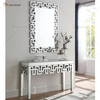 Vxin Mirror Hot Sell Silver Crystal Assembly Console Table с зеркалом для прихожей в мебели для гостиной