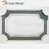 Новейший консольный стол Vxin Mirror Silver Crush Diamond с зеркалом длины