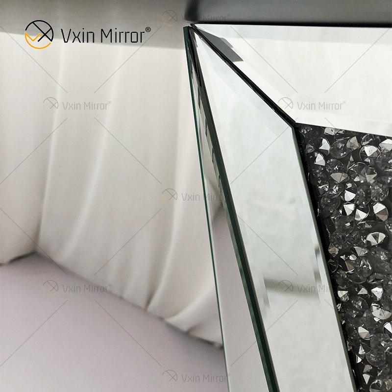 Vxin Modern Home Decor Измельченный алмазный зеркальный консольный стол Luxury