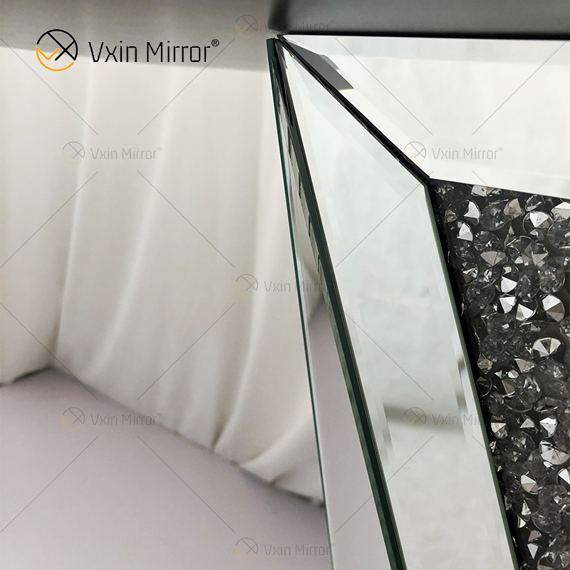 Vxin Modern Home Decor Измельченный алмазный зеркальный консольный стол Luxury