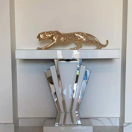 Распродажа, домашний декор, WXF-1218, зеркальный консольный стол, белая рама, самый популярный европейский стиль, длинный узкий настенный консольный стол