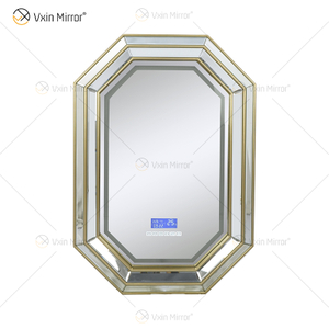 Туалетное зеркало VXin WXDL-101 Luxury Sparkle Blue Tooth Salon Mirror Station с функцией воспроизведения музыки