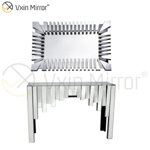 Китайский поставщик Vxin Furniture Modern Silver 3D Elegant Hall Table Console Мебель Роскошное зеркало