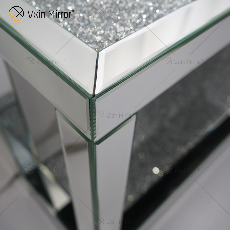 Vxin Mirrored Furniture WXF-117-2 Современный элегантный консольный стол из необработанного алмаза