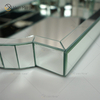 Elegant Decor WXMT-007 Современный стеклянный прямоугольный серебристый зеркальный поднос