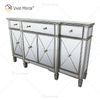 WXF-027-1 Champagne Silver Home Decor Зеркальный шкаф с ящиками Muti