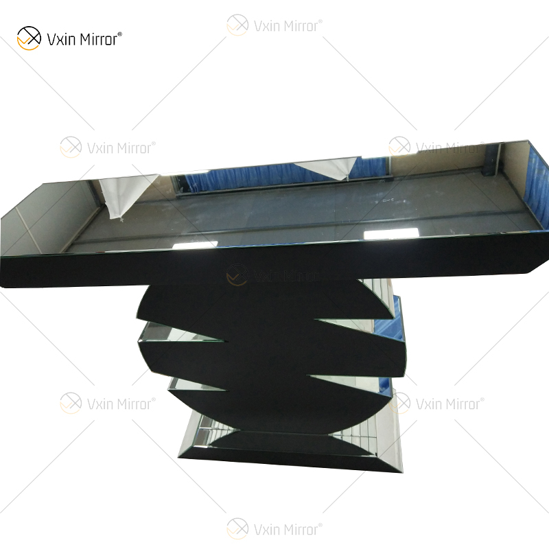 WXWF-445 OEM Design Sparkly Diamond Crush Crystal Silver Mirror Консольный стол