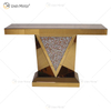 Дешевые Vxin Современная мебель для гостиной Home Decor Crush Diamond Роскошный набор мебели Зеркальный консольный стол