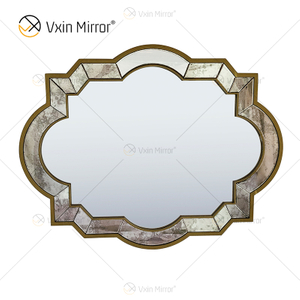 Golden Vxin WXM-1139 Уникальный настенный декор Коричневое роскошное настенное зеркало