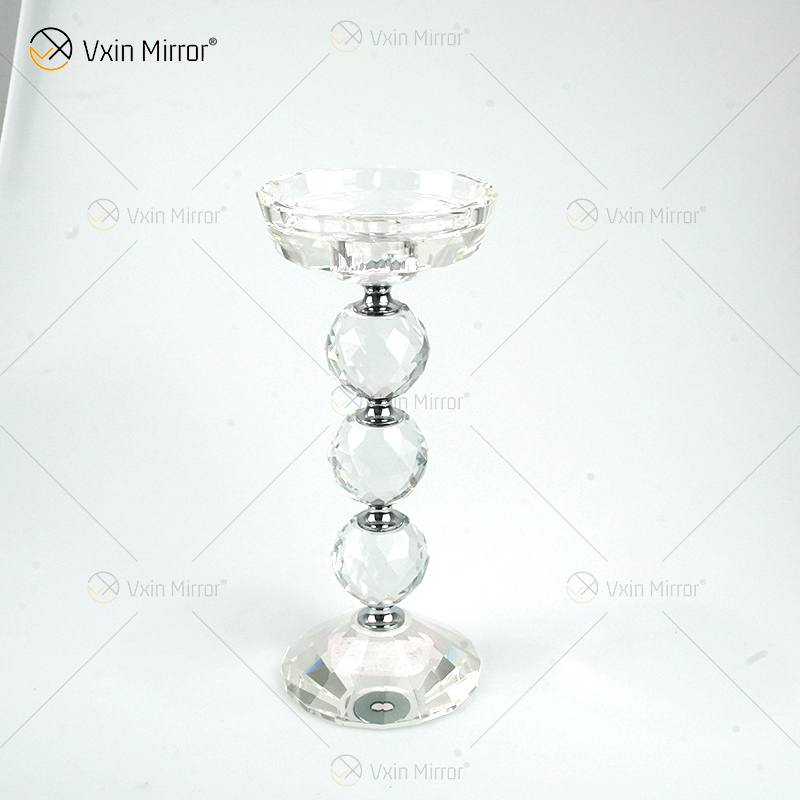 Vxin Mirror Популярный VX-08 Серебряный Элегантный Подсвечник Хрустальный Подсвечник
