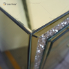 Роскошный декор WXF-099 Gold Mirored Шкаф для посуды с измельченными бриллиантами с выдвижными ящиками Muti