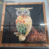 Omal Art Vxin WXMA-55 Домашний декор Рамка из МДФ Зеркальная настенная живопись Хрустальная фарфоровая картина Зеркальная настенная живопись