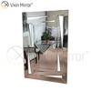 3D резное настенное украшение WXM-1505 Silver Modern Wall Hanging Mirror